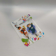 Крючки самоклеящиеся Весёлый Роджер 2 шт.