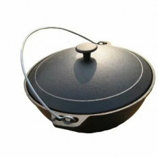 Казан чугун 10,0л с/кр TM MY REAL IRON COOK
