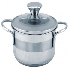 Кастрюля из нержавеющей стали KL-4242 1,2л (1х12)