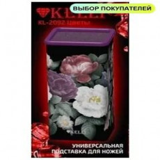 Универсальные подставки для ножей KL-2092 Цветы (1x9)