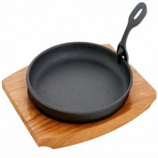 Сковорода чугун съемн/руч 21см на подставке TM MY REAL IRON COOK