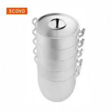 Манты-казан алюм  6,0л 4 сетки ТМ Scovo
