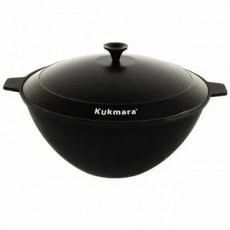 Казан чугунный 5,0л с крышкой ТМ KUKMARA