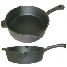 Сковорода чугун лит/руч 18,5см TM MY REAL IRON COOK