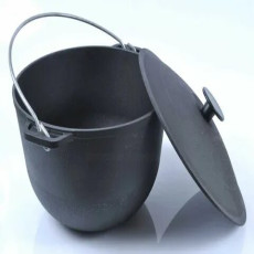 Казан походный чугунный с/кр 6,0л ТМ Гардарика