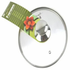 Крышка стеклянная д300мм с ободом из нерж.Мечта (10шт) - КР30