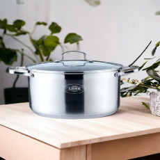 Кастрюля из нержавеющей стали 1,5л.  Lider StaL LD-2030