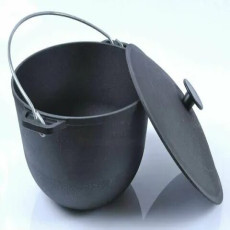 Казан походный чугунный с/кр 15л ТМ Гардарика