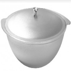 Казан алюм литой   9,0л д/плова алюм/кр ТМ KUKMARA